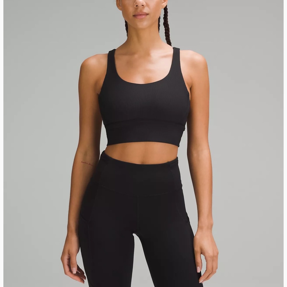 Lululemon Energy Ribbed Longline Sportsbra